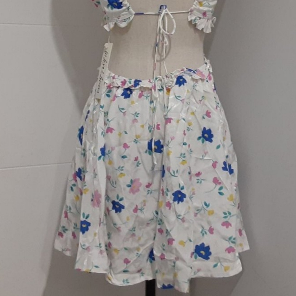 🍋For Love and Lemons Farrah Floral Mini with Cut-Outs - Picture 14 of 16